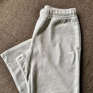 Nike Grey Fleece Sweatpants Adult SZ Large